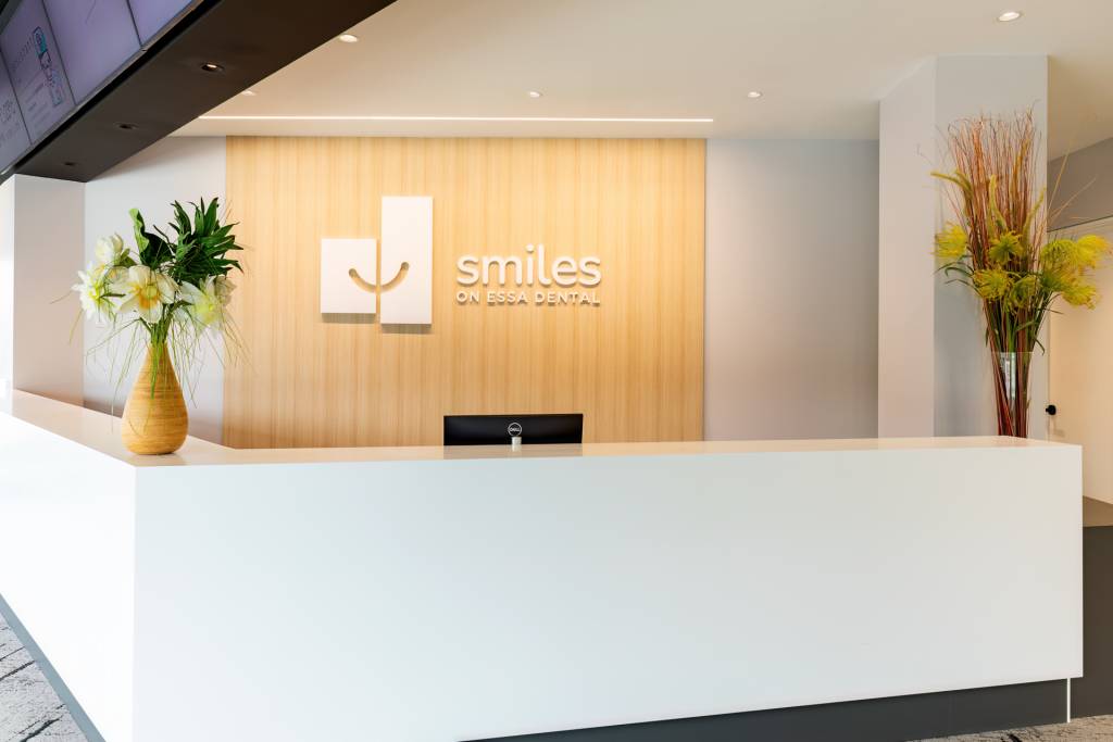 Smiles on Essa Dental Front Desk