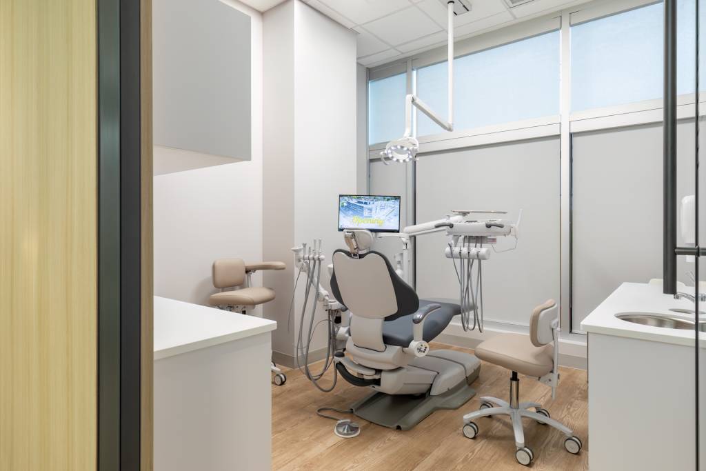 Dental Cleaning and Exam Room